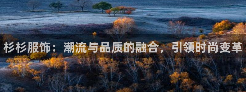谈球吧平台正规吗可靠吗安全吗：杉杉服饰：